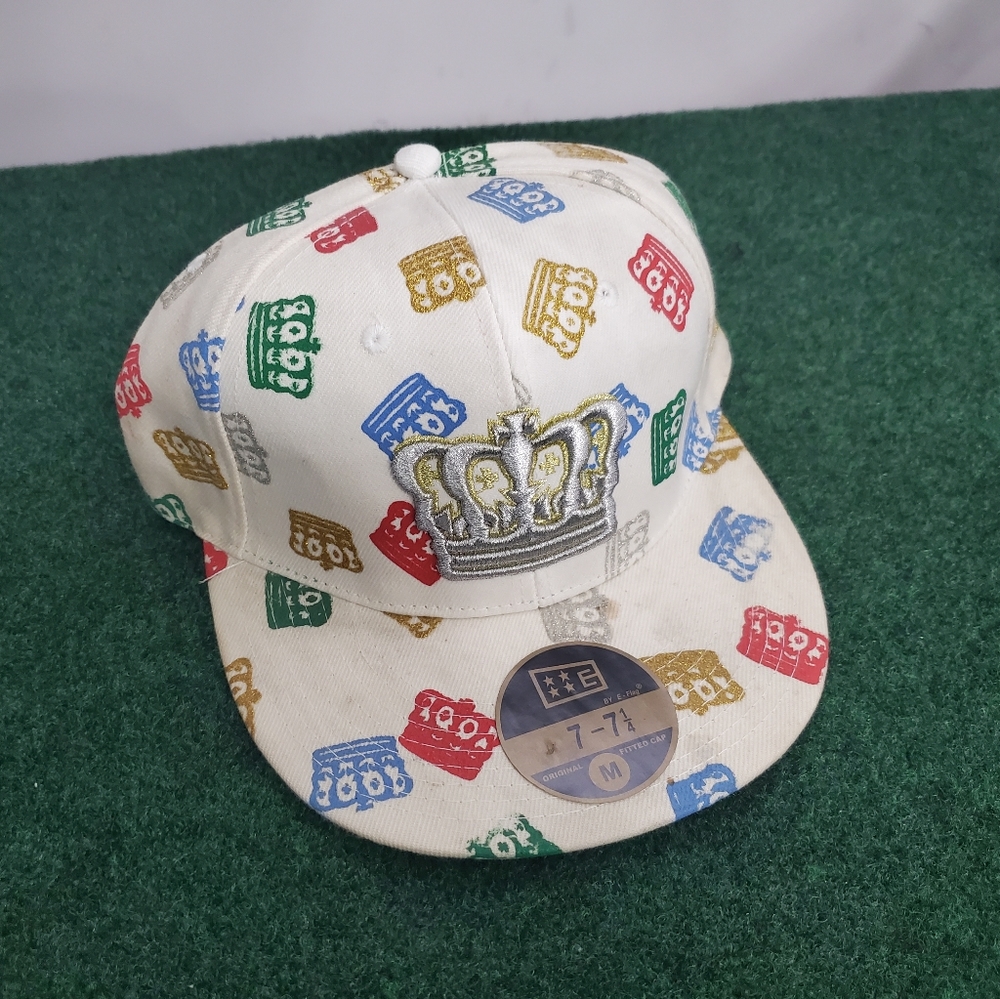E Flag King Hat Cap Size Medium
